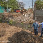 Alcaldía de Managua construye puente paralelo a obras de pista Juan Pablo II alcaldia de managua