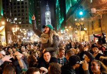 Los festejos del Super Bowl llenaron las calles de Filadelfia
