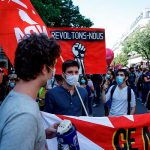 Sindicatos realizan huelga y movilización nacional en Francia francia