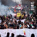 Continúan protestas contra la reforma de pensiones en Francia francia
