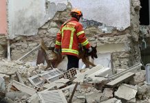 derrumbe de edificios