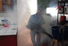 Lucha antiepidémica en el barrio Ángel Valentino, Managua nicaragua