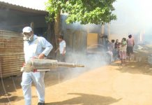 MINSA trabaja en la eliminación de zancudos en barrio Naciones Unidas minsa