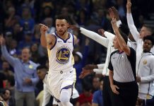 Curry, Durant guían a Warriors ante Thunder en arranque NBA stephen