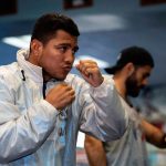 Chocolatito partió a campamento en Estados Unidos roman