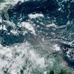Depresión tropical Gonzalo solo deja lluvias por islas del Caribe gonzalo