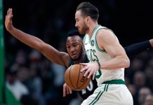 Hayward revive con 35 puntos y Celtics vencen a Timberwolves gordon