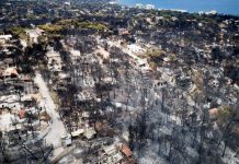 Ya son 86 las víctimas mortales por los incendios en Grecia muertos