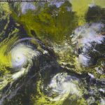 Huracán Rosa se acerca a la Península de Baja California ciclon