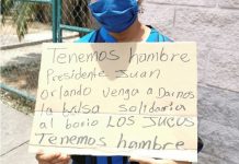 «Tenemos hambre»: Hondureños claman por alimentos ante crisis por coronavirus honduras
