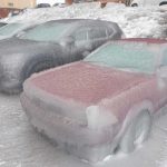 Lluvias heladas convierten a una ciudad rusa en una inmensa pista de hielo vientos