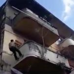 Al estilo Spiderman, hombre trepa edificios en Panamá (Video) panama