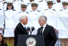 Pence y Mattis honran a las víctimas del 11S en el Pentágono estados unidos