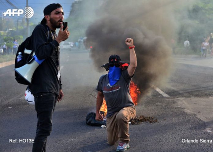 protestas en honduras