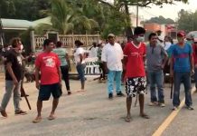 Pobladores se toman carretera en protesta por falta de alimentos en Honduras honduras