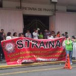 Empleados públicos protestan en Tegucigalpa, Honduras protestas