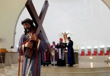 Catedral de Managua realiza primer viacrucis de cuaresma catedral de managua