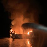 Unas 30 personas podrían haber muerto al incendiarse un barco en California incendio