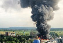 Se quema parque temático más grande de Alemania europa