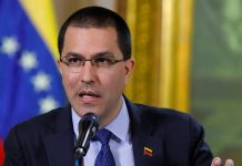 Arreaza insta a detener bloqueo económico de EEUU contra Venezuela canciller de venezuela