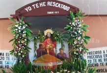 Culmina celebración de Jesús del Rescate en Popoyuapa, Rivas nicaragua