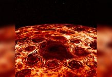 polos de jupiter
