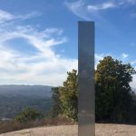 Derriban el misterioso monolito de California estados unidos