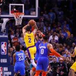 Kuzma anota 32 y Lakers derrotan a los Thunder sin LeBron lakers
