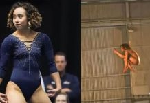 Gimnasta sorprende al realizar rutina completamente desnuda (FOTOS) estados undos