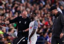 Liverpool: Keita se pierde resto de la temporadana liverpool