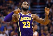 LeBron logra 1er triunfo con Lakers lebron