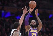 LeBron anota 42, Lakers reaccionan al final y ganan a Spurs lebron