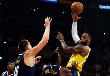 Triple-doble de LeBron guía a Lakers a triunfo sobre Nuggets lebron
