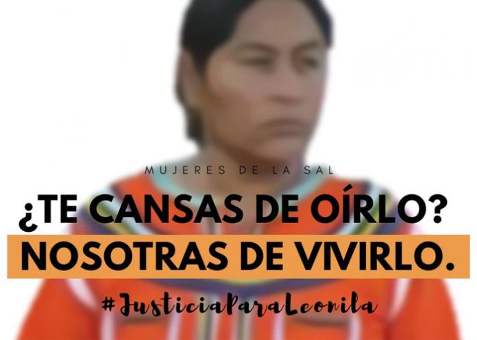 Leonila mujer asesinada