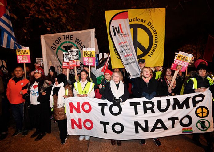 protestas en londres