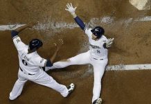 Aguilar y Cerveceros vencen 7-2 a Dodgers, habrá 7mo juego ryan