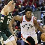 Raptors apalean 120-102 a Bucks y empatan la final del Este raptors