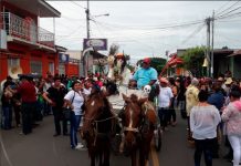 Masaya celebra a San Jerónimo en alegría y tradición con Torovenado de Monimbó nicaragua
