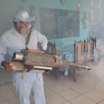 MINSA realiza jornada de fumigación en el barrio René Polanco nicaragua