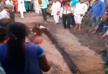 Increible accidente en una piscina de fuego durante Festival indio, mira el video increible