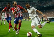 Madrid y Atlético empatan en el derbi, Barcelona sigue líder