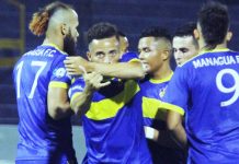 Leones Azules golean en ida de octavos de Copa Nicaragua leones