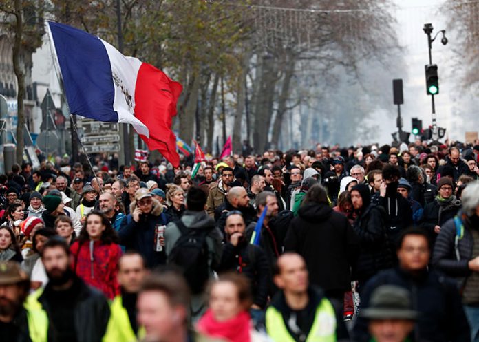 protestas en francia