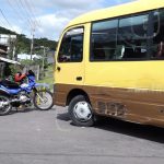 Choque deja dos lesionados en Matagalpa matagalpa