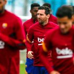 Messi entrena con el grupo tras superar test futbol