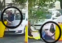 Atropelló y luego mató a puñaladas a su esposa frente a policías pareja sentimental