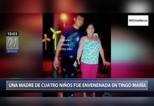 Mujer muere tras ser secuestrada y envenenada por su pareja en Perú peru