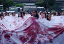 «Manchadas de sangre» mujeres alzan su voz en Colombia colombia