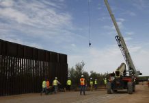 Inicia construcción de muro fronterizo en Arizona, EE.UU. muro fronterizo