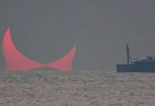 Captan los «cuernos del diablo» en la costa de Qatar (FOTOS) los cuernos del diablo